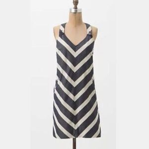 Anthropologie Postmark Chevron Dress Endpoint